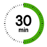 Silicon Stretchable 30 Mins Timer LED Wrist Band - Hookaba